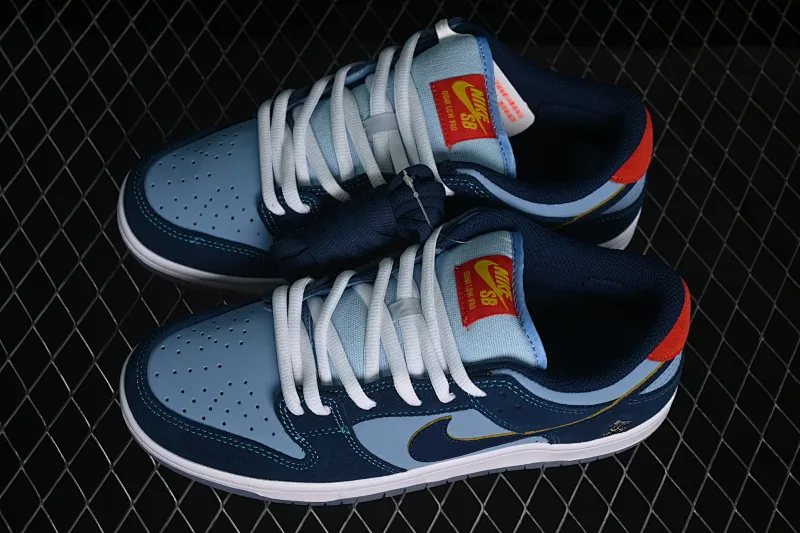 All Categories Nk SB Dunk Series Nk SB Dunk Low Low-top sneakers Nike SB Dunk Low Scratch Blue Chicken SB low-top sports and leisure sneakers DX5549-400